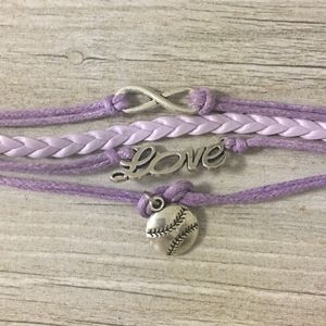 Softball Bracelet Hanging Ball